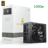  ALIMENTATION ACER 1000W 80+GOLD FULL MODULAR BLACK