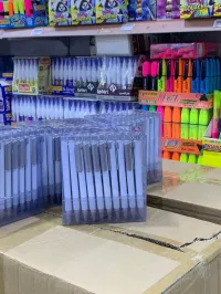 Stylo sérigraphie cour blanc