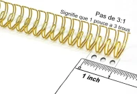 Spirale Métallique 3:1 et 2:1