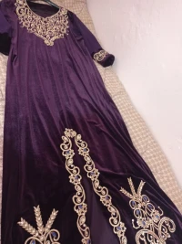 Robe kaftan violet taille 40/42 