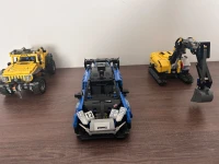 Lot de 3 Modèles Réduits Lego Technic Exceptionnels à Vendre