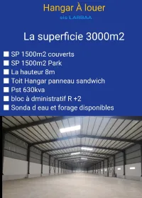 Location Hangar - Usine Blida Larbaa