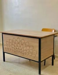 BUREAU PROF 1.40M A/2Tiroir MZ