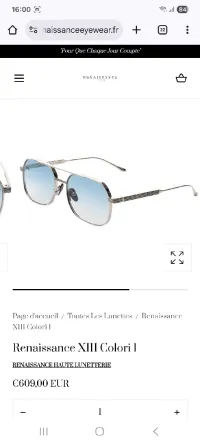 Lunette de luxe 