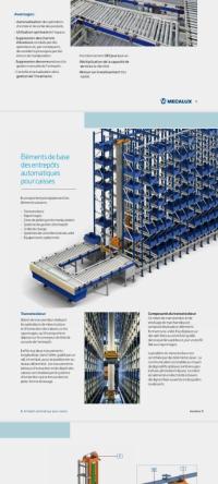 Transtaukeur rayonnage neuf plus robot (mecalux)