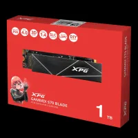 SSD ADATA XPG GAMMIX S70 BLADE 1TB PCIE GEN4X4 M.2