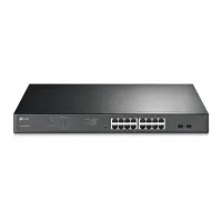 SWITCH TP-LINK TL-SG1218MPE JetStream 16-Port Gigabit Easy Smart PoE+ Switch with 2 SFP Slots