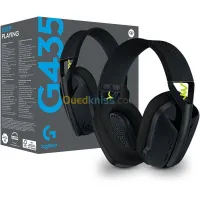 Casque gaming Bluetooth sans fil ultra-léger G435 Logitech