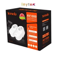 Extender Kit d adaptateur CPL TENDA PH6 Gigabit Passthrough AV1000