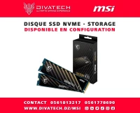 DISQUE SSD NVME M.2 500GB 1000GB 1TB MSI SPATIUM M450 M461 M480 PRO PCIE GEN4 STORAGE