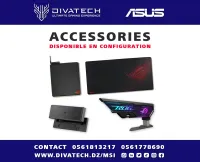 TAPIS DE SOURIS & ACCESSOIRES ASUS WEBCAM ROG EYE S ROG HERCULX GPU SUPPORT & MOUSEPAD RGB