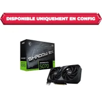 CARTE GRAPHIQUE MSI RTX5070 12G SHADOW X2 OC