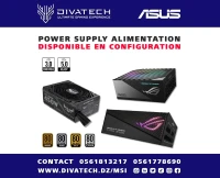 ALIMENTATION ASUS POWER SUPPLY ROG LOKI 1000 850 450 SFX-L AURA BRONZE GOLD PLATIN PCIE5 PSU 80 PLUS