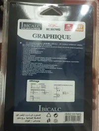 calculatrice ibicalc graphique  - 375 fonctions 