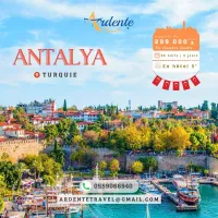  Programme ANTALYA ÉTÉ 2024 - 8 Nuits / 9 Jours 