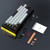CLAVIER MECANIQUE GAMING RGB 61%  كيبورد ميكانيكي ار جي بي