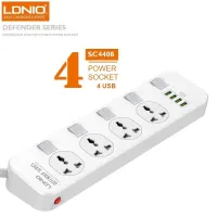 MULTI PRISE MOBILAND LDINIO 04 PRISE UNIVERSELLES + 04 PORT USB 2500W SC 4408 