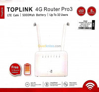 reseau-connexion-modem-toplink-4g-lte-cat-4-5000-mah-up-to-32-users-pro3-bab-ezzouar-alger-algerie