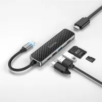 HUB TYPE-C MULTIFONCTION HOCO HB24 6 IN 1