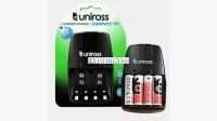 CHARGEUR DES PILLES UNIROSS COMPACTE 9V 