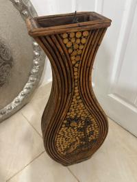 مزهريات-وقطع-ديكور-vase-en-bois-المعالمة-الجزائر