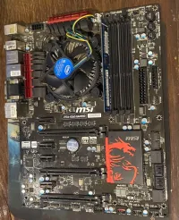 CARTE MERE MSI Z77A-GD65 AVEC PROCESSEUR ET RAM