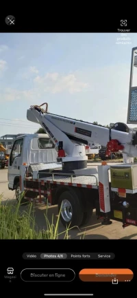 Location  camion nacelles 30mètre 