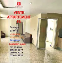Vente Appartement F3 Alger Cheraga