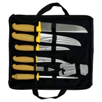 المطاحن-والمفارم-pochette-de-couteaux-professionnelle-7-pieces-شراقة-الجزائر