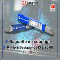 Baguette/Electrode de soudage Magmaweld Rutile et Basique - 6013 & 7018