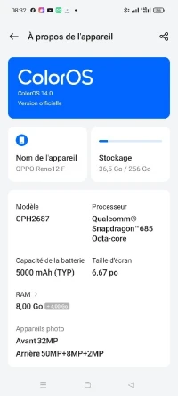 Oppo Reno 12f
