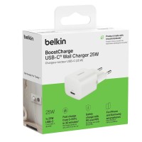 شواحن-وكابلات-chargeur-belkin-25w-usb-c-boostcharge-pour-iphone-et-samsung-عين-النعجة-الجزائر