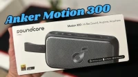 Baffle Soundcore Anker Motion 300 Bluetooth sans Fil BassUp, SmartTune, stéréo 30W, 13H ,IPX7