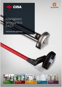 Serrure anti panique cisa origine italie