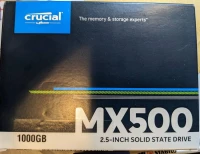Crucial MX500 ► SSD 1 To 2.5" ► 7mm Serial ATA 6Gb/s ► lecture 560 ► écriture 510Mo/s