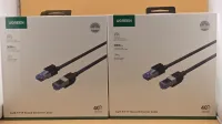 UGREEN Câble Ethernet RJ45 Cat 8 Plat Tressé Blindé Haute Vitesse 40Gbps 2000Mhz / 5 - 20 Metre