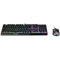 MSI VIGOR GK30 COMBO LIGHT RGB - PACK CLAVIER QWERTY - SOURIS CLUTCH GM11 - GAMING