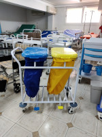 medical-chariot-de-dechet-hospitalier-double-sacs-importation-el-biar-alger-algerie