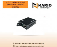 reseau-connexion-converter-fo-mm-1000m-dmc-700msc-d-link-dar-el-beida-alger-algerie