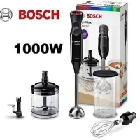 Bosch Mixeur plongeant Multifonctionnel ErgoMixx 1000W -MS61B6170  Noir-Argent