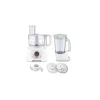 Moulinex Robot Multifonction - Double Force Compact -  - 19 Fonctions - Bol Plastique - Blanc