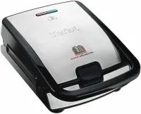 Tefal Croque gaufres et sandwiches, 2 jeux de plaques inclus, Rangement facile