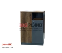Armoire basse local en mélamine 83x40x120cm #044