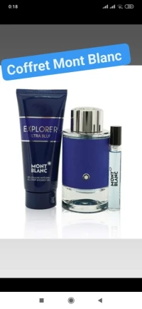 Coffret Mont Blanc Explorer Eau de Parfum Original 