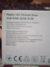 Redmi 10A global Redmi 10A global