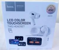 ecouteur-et-casque-hoco-ew72-ecouteurs-anc-bluetooth-54-sans-fil-ecran-led-el-biar-alger-algerie