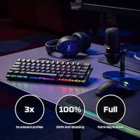 Clavier HyperX mécanique Red Switches Gaming Alloy Origins 60 Keyboard
