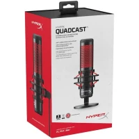 HyperX QuadCast Microphone Noire