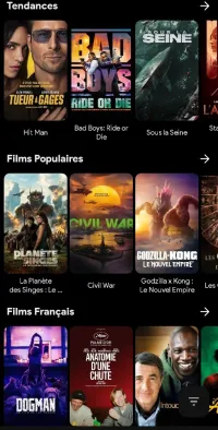 Nouvelle plateforme streaming