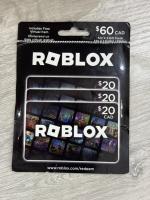 accessoires-jeux-video-carte-roblox-60cad-20x3-gift-cards-bir-mourad-rais-alger-algerie